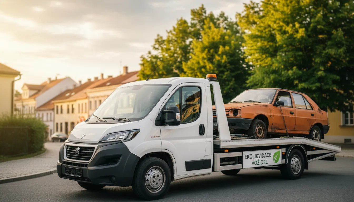 Ekologická likvidace vozidel Praha 1