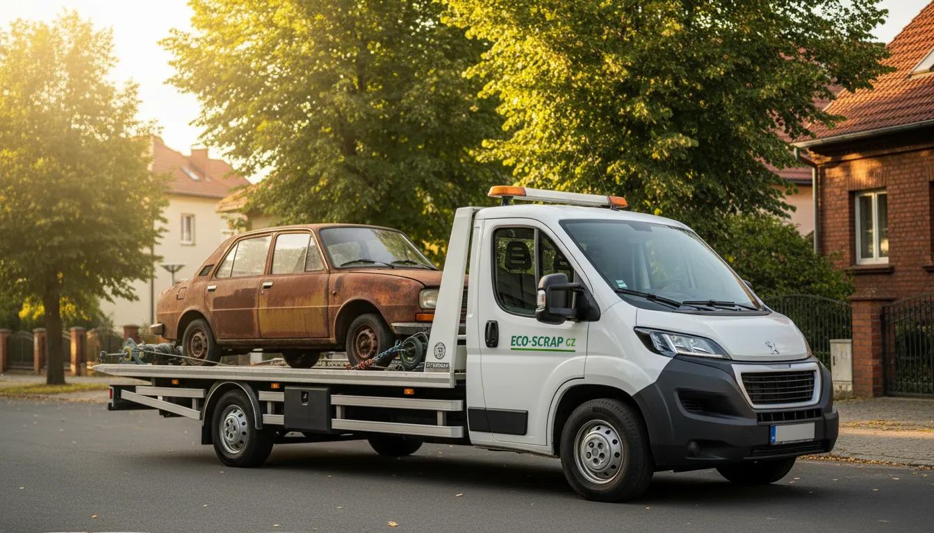 Ekologická likvidace vozidel Praha 17