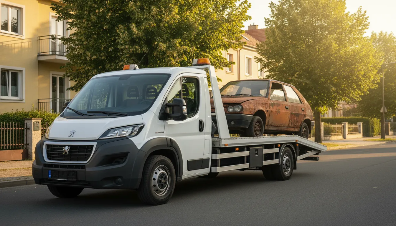 Ekologická likvidace vozidel Praha 7