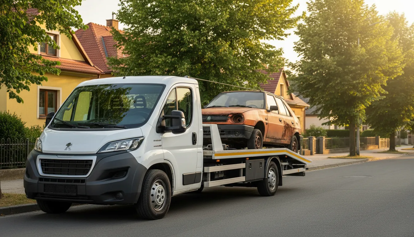 Ekologická likvidace vozidel Praha - Kbely
