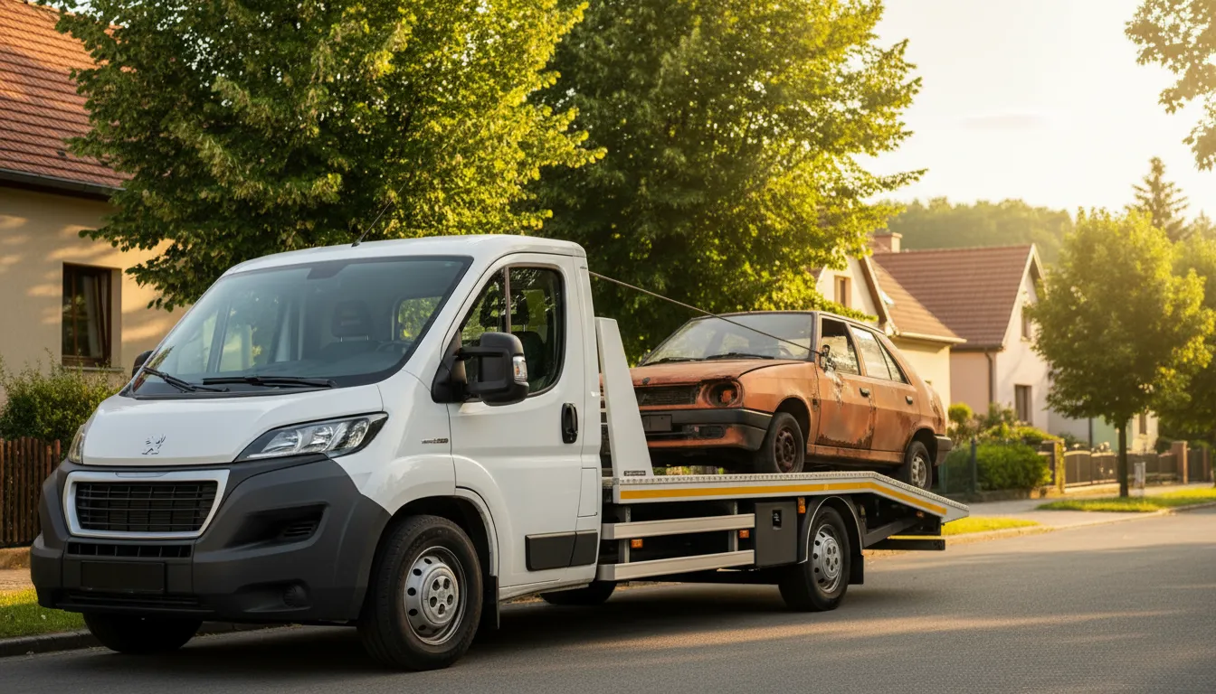Ekologická likvidace vozidel Praha - Troja