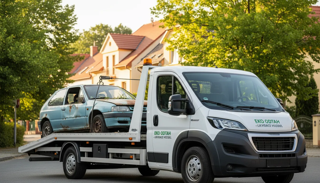 Ekologická likvidace vozidel Jílové u Prahy
