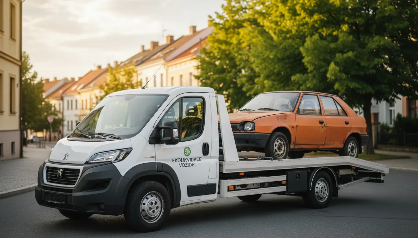 Ekologická likvidace vozidel Roztoky