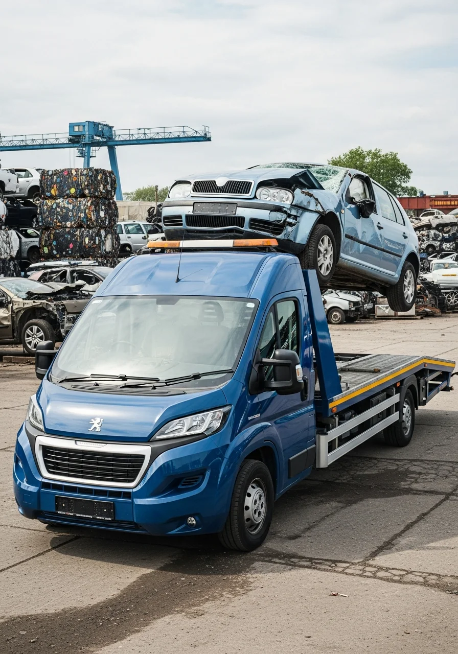 Ekologická likvidace vozidel Praha 4